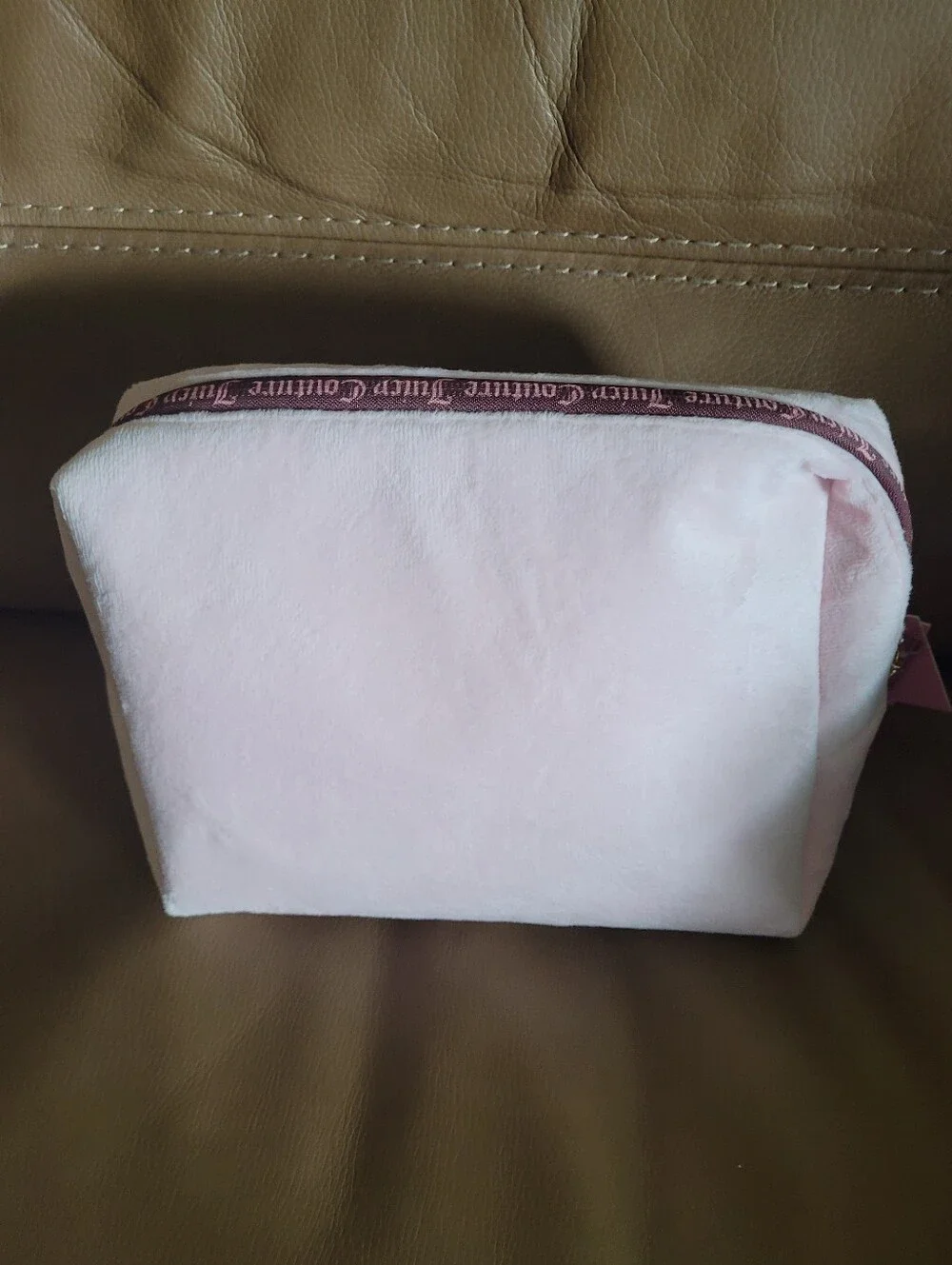 Juicy Couture Baby Pink Cosmetic  Bag